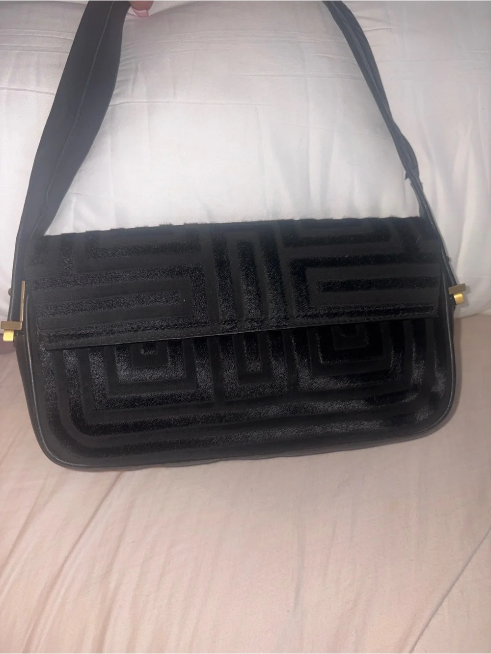 Bally vintage pony hair shoulder bag - Picture 5 of 7